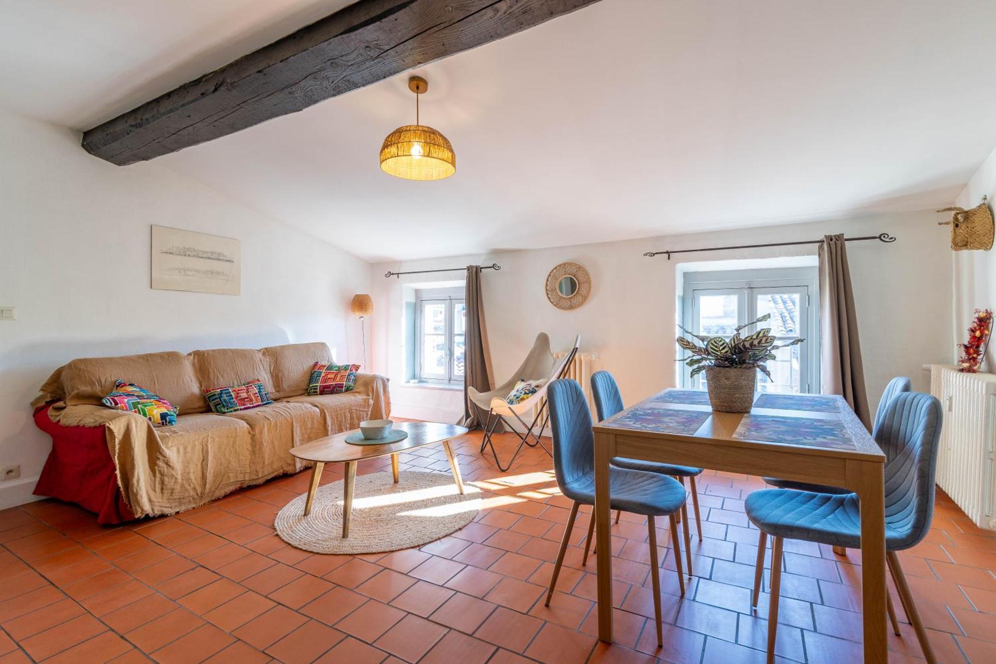 Bel Appartement Avec Cour Au Coeur De La Bastide قرقشونه المظهر الخارجي الصورة